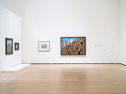Tarsila do Amaral, Pintando el Brasil moderno, vista de exhibición. Cortesía del Guggenheim Museum Bilba