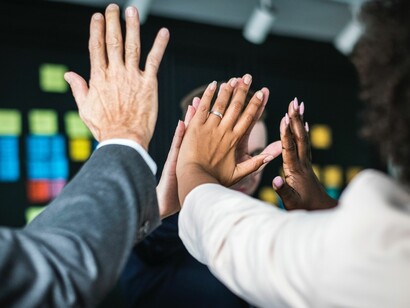 Un message positif et optimiste