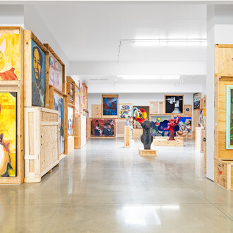 Storage Wars, 2023, installation view. Courtesy of The Hole, Los Angeles