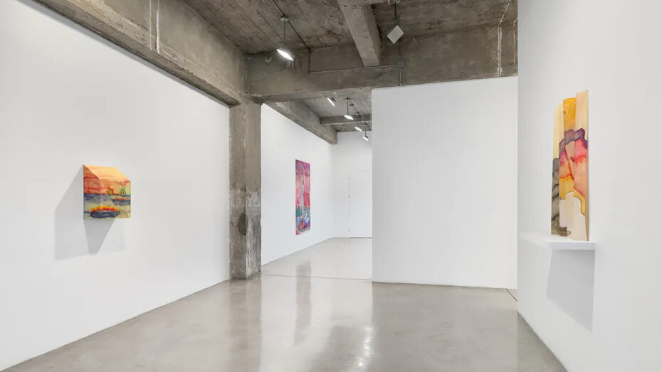 Sandra Vásquez de la Horra, Reading the waves, exhibition view. Courtesy of Tanya Bonakdar Gallery