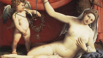 Lorenzo Lotto - Venere e Cupido