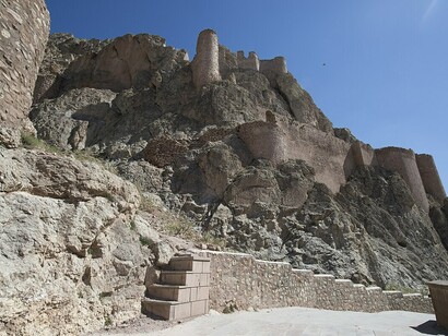 Doğubayazıt Castle in present-day Türkiye, built during the Urartu period, c. 9th-century BCE
