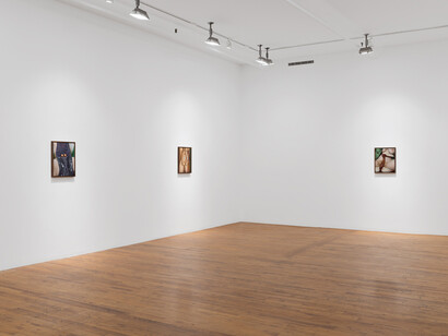 Nolan Simon, Cut off from the world, attached to one another, exhibition view. Courtesy of 47 Canal Gallery