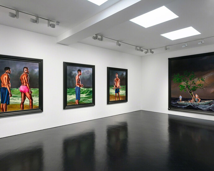 Kehinde Wiley. Courtesy of Stephen Friedman Gallery