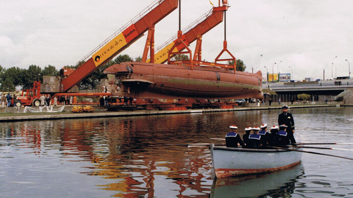 Discover the Argonaute. Courtesy of Cité des Sciences et de l'Industrie