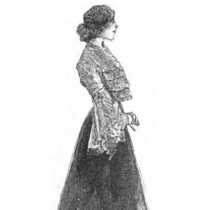 Grazia Deledda, Amori moderni, edito da Colomba, Roma, Voghera, 1907. Illustrazione presente nel volume