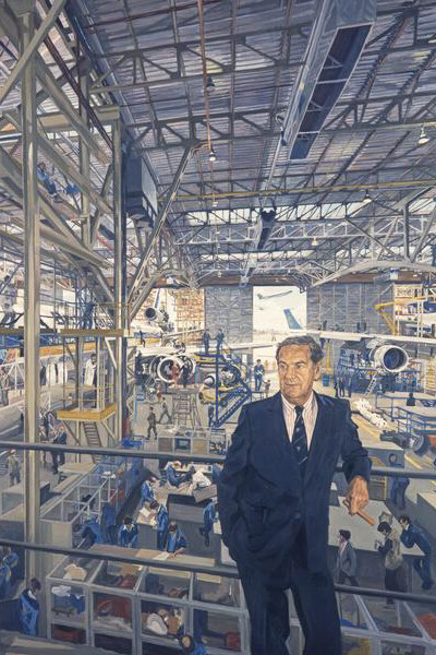 John Wonnacott
Sir Adam Thomson, b. 1926. Founder and chairman of British Caledonian Airways