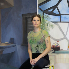 Erin Holly, Potrait, 2023. Courtesy of JD Malat Gallery