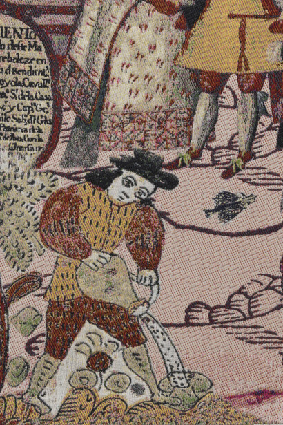 Mercedes Azpilicueta. Katalina, Antonio, Alonso, installation view. Courtesy of Nogueras Blanchard