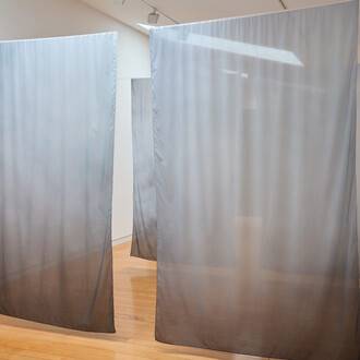 Conor Clarke and Jo Burzynska, Rongo, exhibition view. Courtesy of Two Rooms