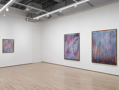 Thu-Van Tran, No longer day, not yet night, exhibition view. Courtesy of Almine Rech