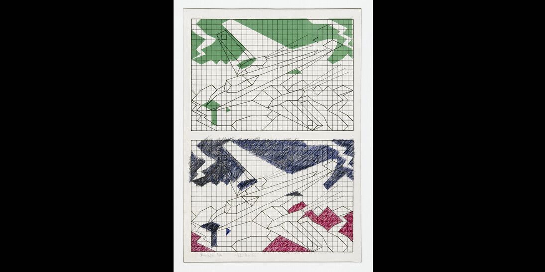Mondino Aldo, Senza titolo, 1964 (areoplano)