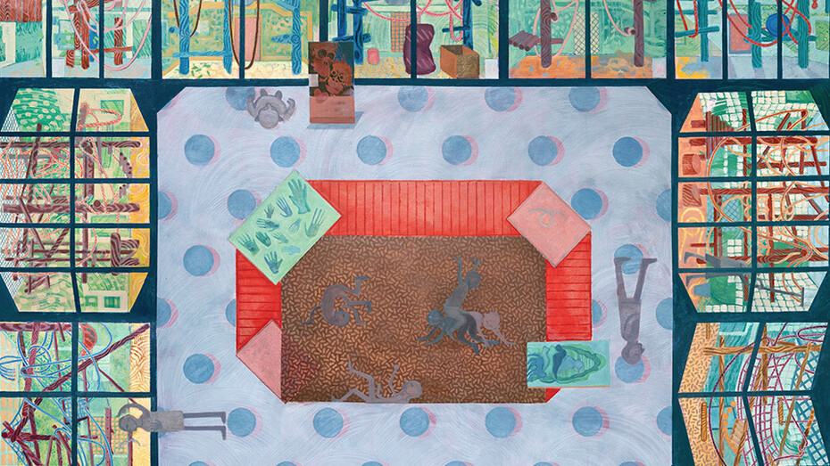 Rob Miles, Singerie, 2024. Courtesy of Galerie Catherine Putman