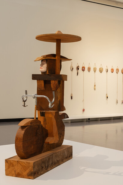 Marisol, ausstellungsansicht. Mit freundlicher genehmigung des Kunsthauses Zürich