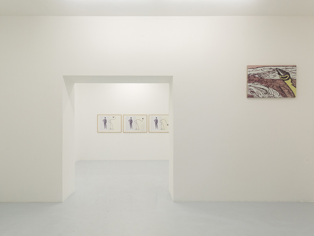 Aquél que camina delante, Exhibition view. Courtresy of Travesía Cuatro