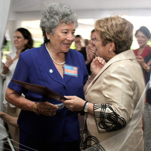 María Eugenia Vargas Solera se graduó en 1945 y fue la primera jueza del país
