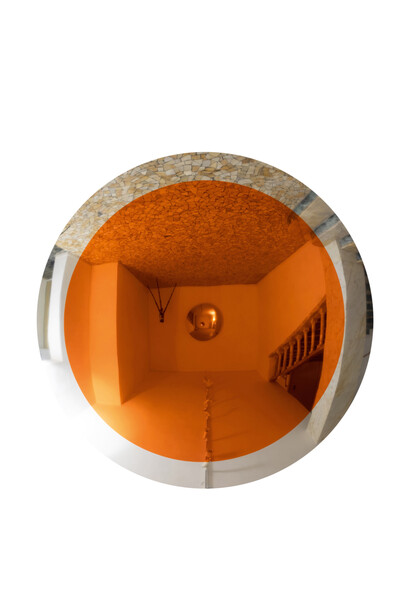 Anish Kapoor, Untitled orange, 2015