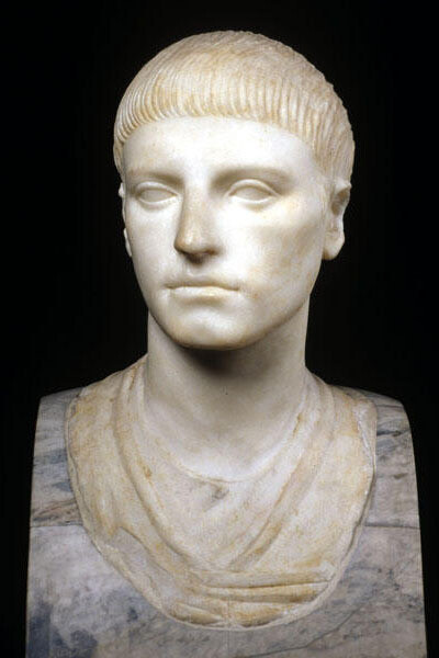 Ritratto di auriga, Su concessione del ministero per i Beni e le Attività Culturali – Soprintendenza Speciale per i Beni Archeologici di Roma Museo Nazionale Romano – Palazzo Massimo alle Terme