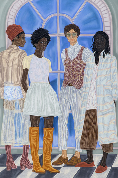 Toyin Ojih Odutola. Courtesy of Whitney Museum 