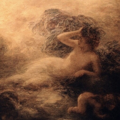 Henri Fantin-Latour, "Nyx", 1897.  Museo d'Orsay, Francia
