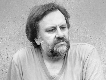 Slavoj Žižek pondering the aspects and dimensions of philosophy as to how it all relates to the modern era