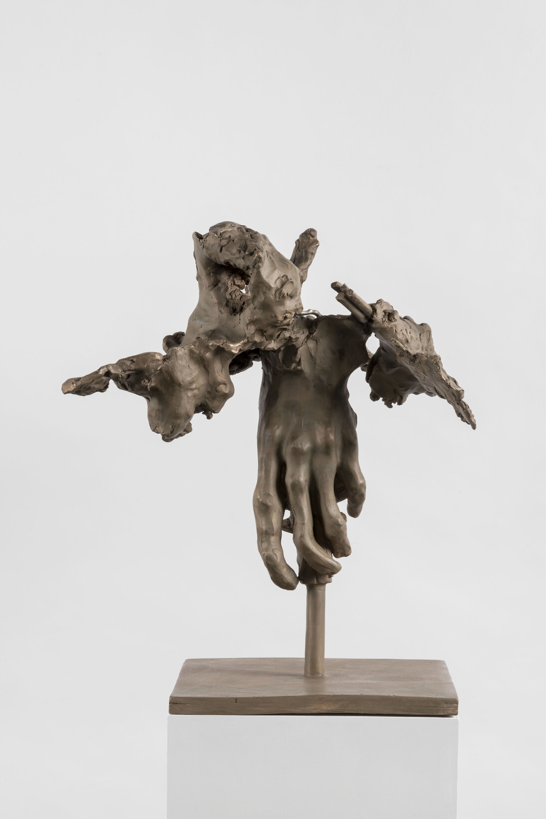 Elliott Hundley, Object 1, 2015, Bronze, 51 x 44 x 43 cm, 20 x 17 1/4 x 17 in.