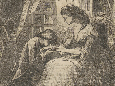 Jean-Jacques Rousseau, Las Confesiones en Obras completas, tomo 1, 1851, editorial Gennequin. Ilustración en la página 64