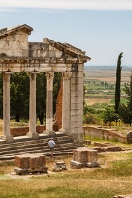 Ruins of the ancient Apollonia town, Albania