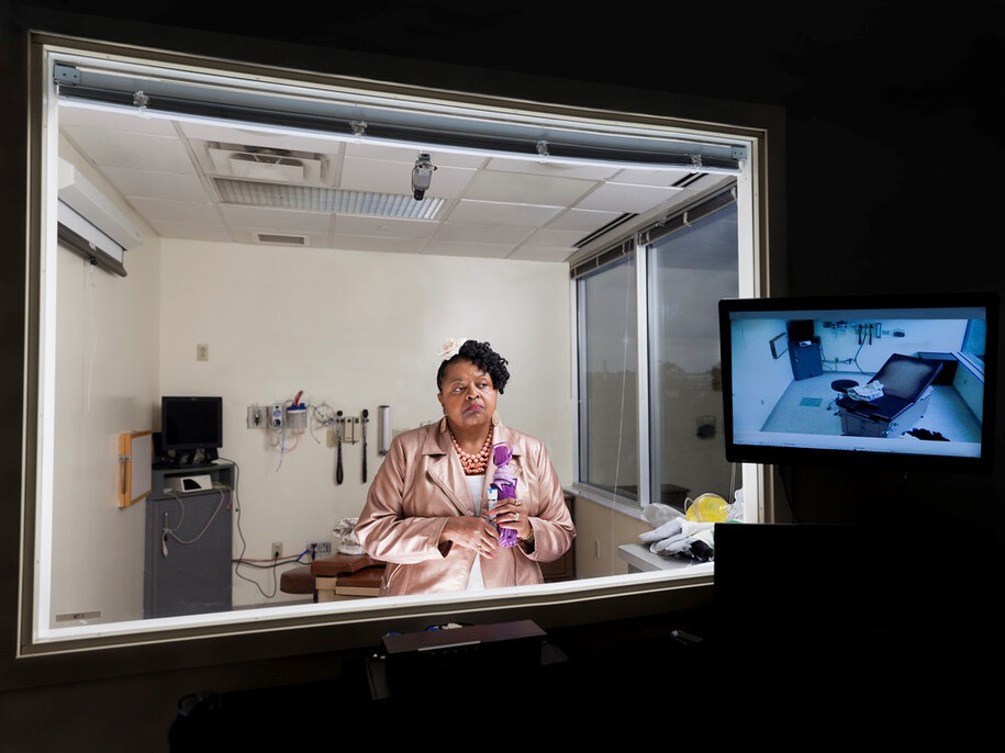 "Teri" from the series Bedside Manner, 2015 © Corinne May Botz and Benrubi Gallery, NYC 
