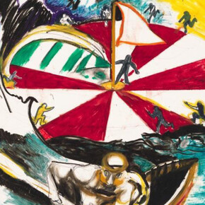 Ericka Beckman, Power of the spin (you the better), 1982. Courtesy of The Drawing Center