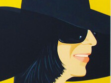Alex Katz
Black Hats lV, 2012 Screenprint in sixty-eight colors 28 3/4 x 72. Detail
