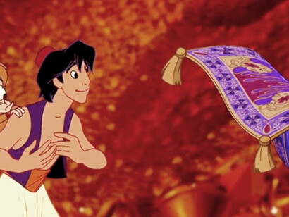 Aladdin, cartone animato disney, 1992