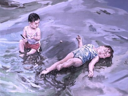 «Narcisos I», Adrián Arguedas, muestra Extraña Infancia. Figuraciones y fabulaciones de los niños en el arte de Costa Rica