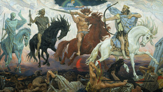 Victor Vasnetsov, I Cavalieri dell'Apocalisse