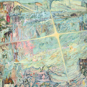 Un Cheng, A nap in the Alps (detail), 2025. Courtesy of Blindspot Gallery