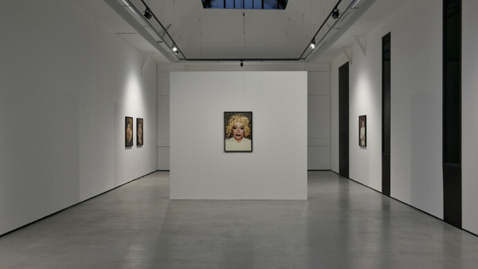 Comme un désir d’éternité, le show. Courtesy of Galerie Christophe Gaillard