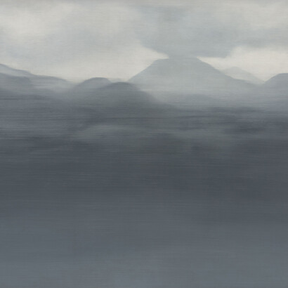 Gerhard Richter, Italienische landschaft (Italian landscape) (detail), 1966. Courtesy of David Zwirner Gallery