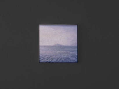 Che Jianquan, Water scroll, exhibition view. Courtesy of Tokyo Gallery + BTAP