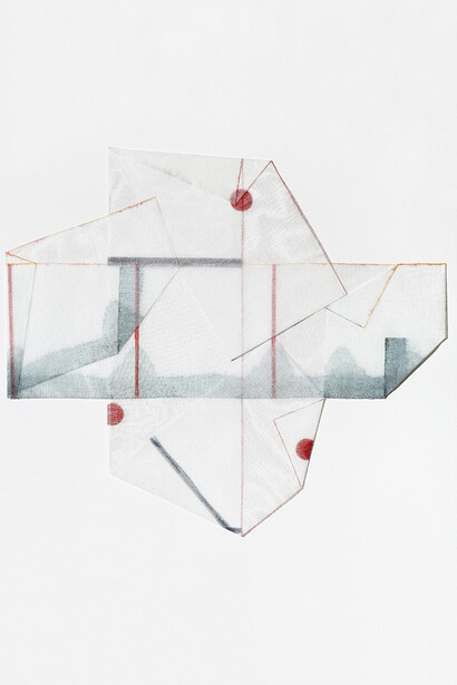 Noël Dolla, Fold and re-fold (J2015), 2015. Courtesy of Ceysson & Bénétière
