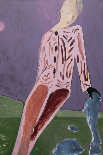 Erin Armstrong, Jagged (detail), 2026. Courtesy of Hashimoto Contemporary