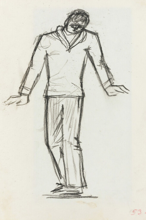 John Craxton in Greece. Courtesy of Osborne Samuel