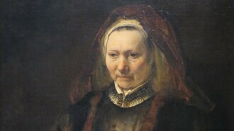 «Retrato de anciana» (1655), Rembrandt