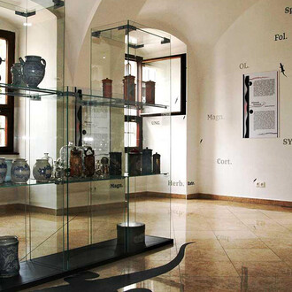 Exhibition of the Museum of Pharmacy, exhibition view. Courtesy of The Bratislava City Museum