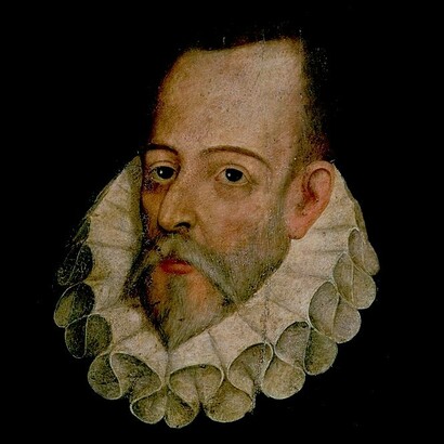 Supuesto retrato de Cervantes (1547-1616) atribuido a Juan de Jáuregui