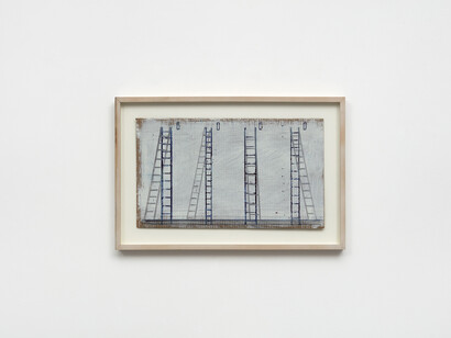 Michael Simpson, Drawing towards painting, selected drawings 1974-2024, exhibition view. Courtesy of the artist and Modern Art. Photo by Modern Art, Robert Glowacki, Michael Brzezinski, Marcus Leith