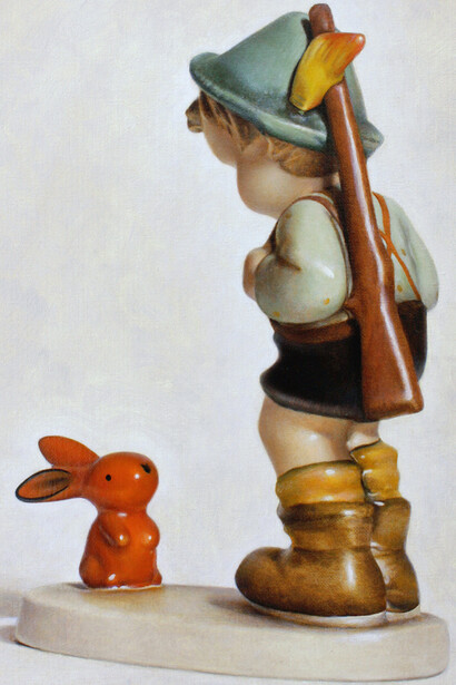 Kevin Frank,
Untitled (Hummel Doll), 2015
Oil on canvas
18 x 26 in; 45.72 x 66.04 cm