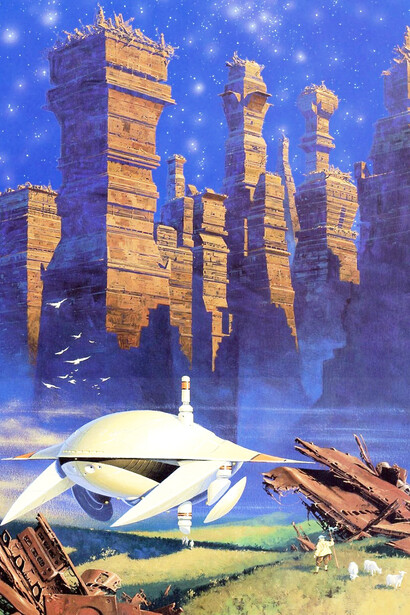 Ilustración para la Serie de la Fundación