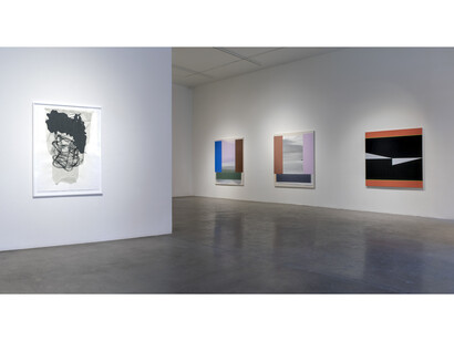 Robischon 45+, Part II, installation view: Deborah Dancy, Marcelyn McNeil, Don Voisine. Image Courtesy of Robischon Gallery
