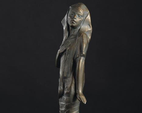 Meta Vaux Warrick Fuller (1877-1967), Ethiopia, ca. 1921, Paint on plaster, Gift of the Fuller Family, © Meta Vaux Warrick Fuller
