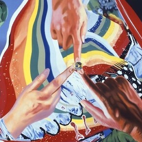 James Rosenquist, Exhibition view. Courtesy of Galerie Thaddaeus Ropac
